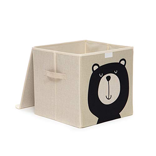 Caixa Organizadora Infantil Com Tampa - Urso Teddy