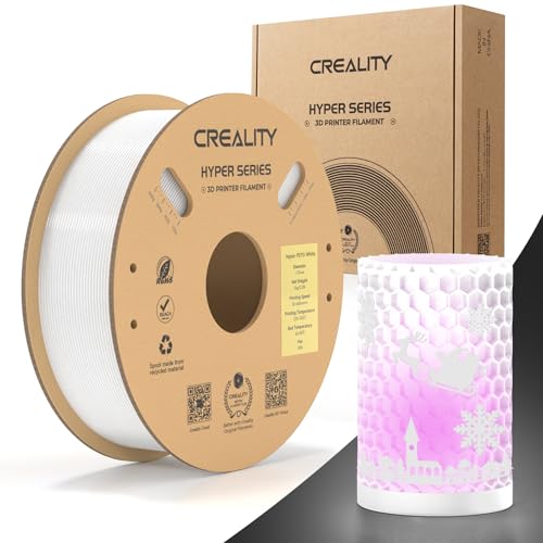 Image of Official Creality Hyper PETG Filament 1.75mm, High Speed 600mm /s 3D Printer Filament PETG, 1kg(2.2lbs) /Spool, Dimensional Accuracy ± 0.05 mm