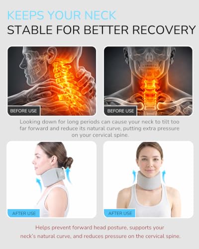 Cozyfun Ice Silk Foam Neck Brace