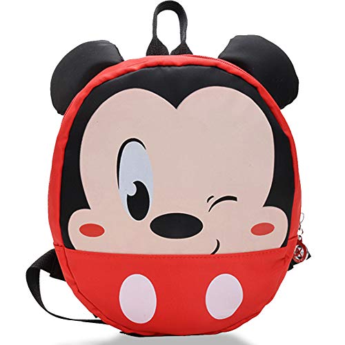 Mochila Infantil Mickey: WENTS Mochilas Escolares Material para Niñas con Mouse Minnie