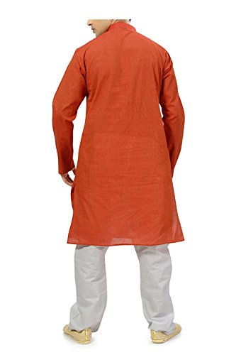 Kurta cuello redondo ishin para hombre que busca comodidad y estilo holgado 4