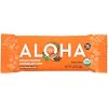 Aloha Organic Peanut Butter Chocolate Chip Protein Bars, 14g Plant-Based Protein, USDA Certified Organic, Gluten Free & Non-GMO, 1.9 Oz (Pack of 12)