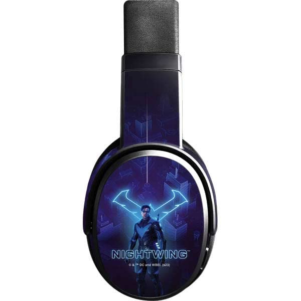 Skinit Decal Audio Skin Compatible with Skullcandy Crusher Wireless - Officially Licensed Warner Bros Nightwing Design
