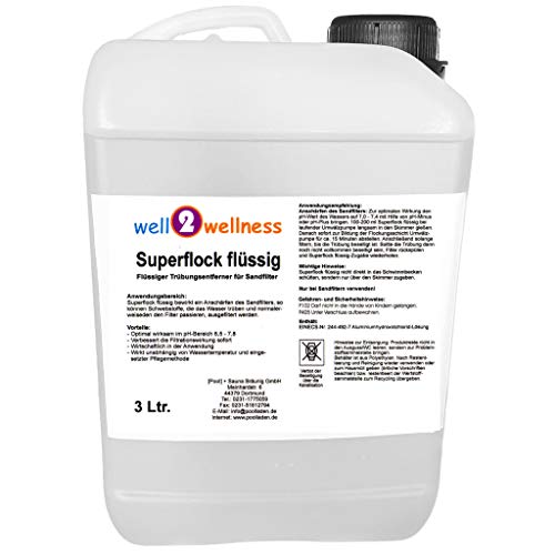 Superflock Liquid Flocculant Agent 3.0L