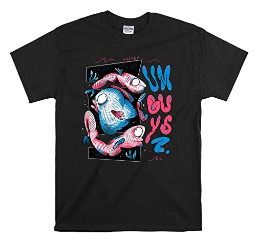 Fish Crewn t-shirt unisexe ample résoud le manque de confort en noir XL