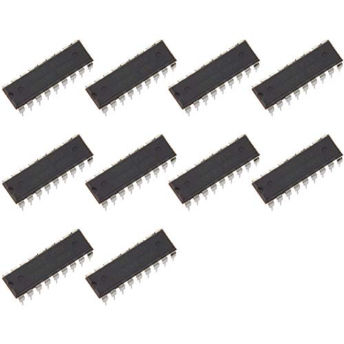 Bridgold 10pcs ULN2803APG ULN2803 Darlington Bipolar Array,Eight High-Voltage,50 V/500 mA DIP-18