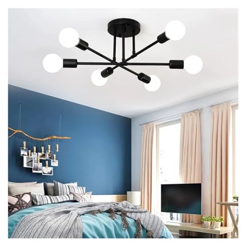 Lustre LED moderne eclairage reglable pour salon et lit - 5