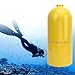 Haofy Reusable Dive Kit Quick Release High Pressure Gas Storage Underwater Device Cylinder Plastic Spray Technology for Outdoor Use (Yellow)