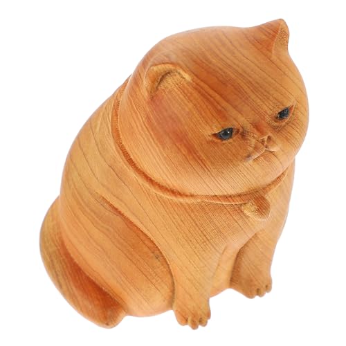 DECHOUS Ornamenti Per Gattini Gatto Che Saluta Donne a Tema Gatto Figurina Di Globo Di Neve Ornamento Di Portacandele Gattino Magliette Per Gatti Amante Dei Gatti Tuia