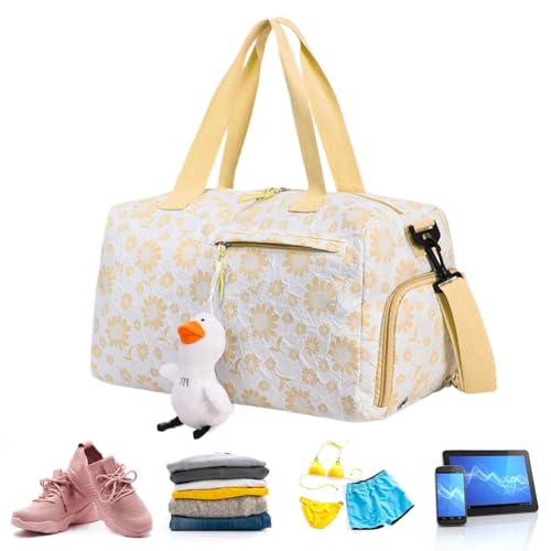 Sac de voyage de week-end pour femme idéal pour le fitness et le yoga
