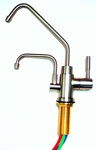 Jupiter Ionizer Undersink Installation Kit - 2 Headed - Brushed Nickel Faucet