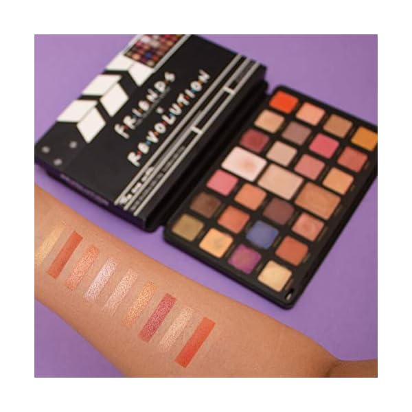 Makeup-Revolution-X-Friends-Flawless-Limitless-Lidschatten-Palette-mehrfarbig-1-Stueck-1-Stueck Makeup Revolution X Friends Flawless Limitless Lidschatten-Palette, mehrfarbig, 1 Stück (1 Stück)
