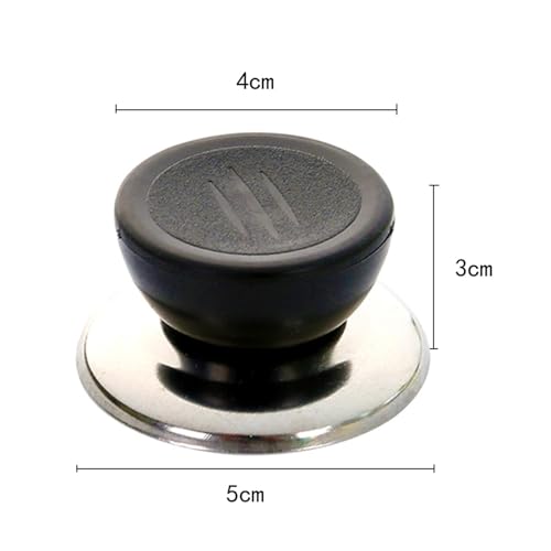 Miniatura 7 de Pomo De Tapa De Olla, Perillas Para Tapa De Cacerola, Perillas Para Tapas De Ollas,Tapa De Olla, Pomo Para Tapa De Cristals, Manija De Elevación, Piezas De Repuesto Para Utensilios De Cocina