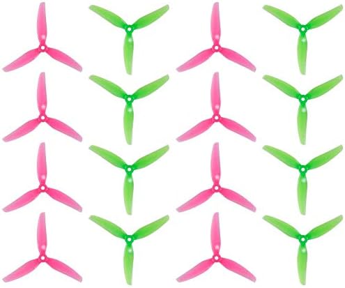 16pcs HQProp Ethix S3 Prop Watermelon 5x3.1x3 Tri-Blade Propeller 5 Inch Props for RC FPV Drone Quadcopter