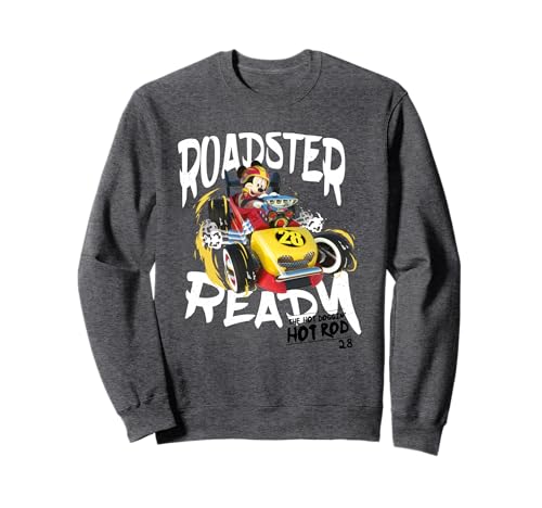 Sweat Mickey Roadster Race Ready parfait pour les journées d'école
