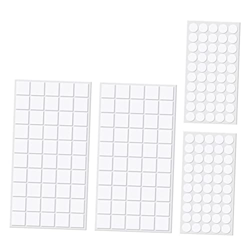 LALAFINA Double-Sided Tape Craft 200pcs Invisible Adhesive Dots Thin Double Sided Tape for DIY Projects