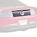 GT Styling GT4154 Tail Light Blackout Panel for Mustang 2010, Smoke