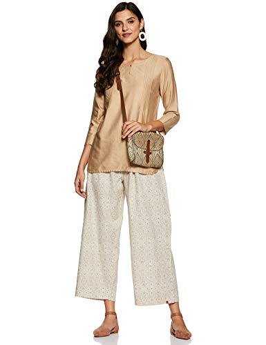 Image of BIBA Womens Printed Pants