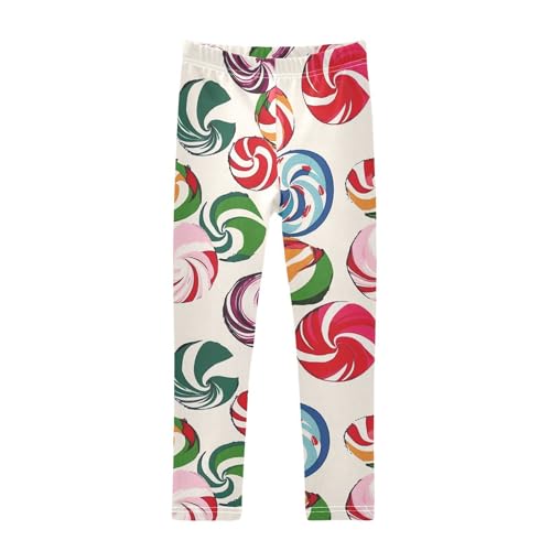 Girls' Leggings Colorful Candy Kids Yoga Tights Pants 1 Pack 20859115