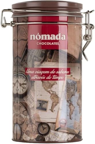 Bombones de Chocolate con Leche 115g – Lata de Viaje Ilustrada – Producto Gourmet de Origen Portugués – Edición Limitada Inspirada en los Viajes y Experiencias Únicas