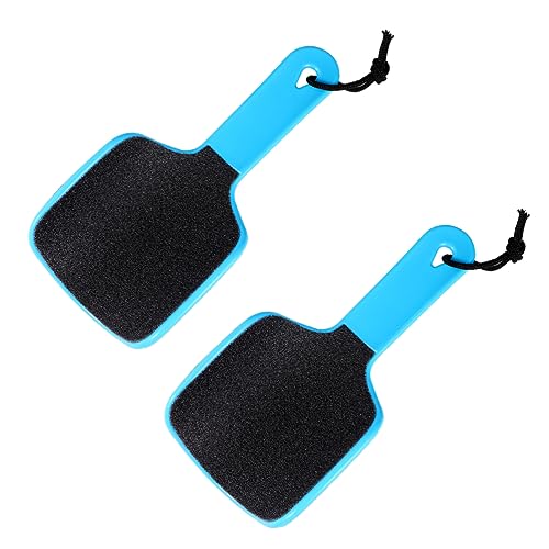FOMIYES 2pcs Ergonomic Double Sided Foot Files for Removal Arc Shaped Foot Rasp Exfoliator Premium Scrubber for Home and Professional Use