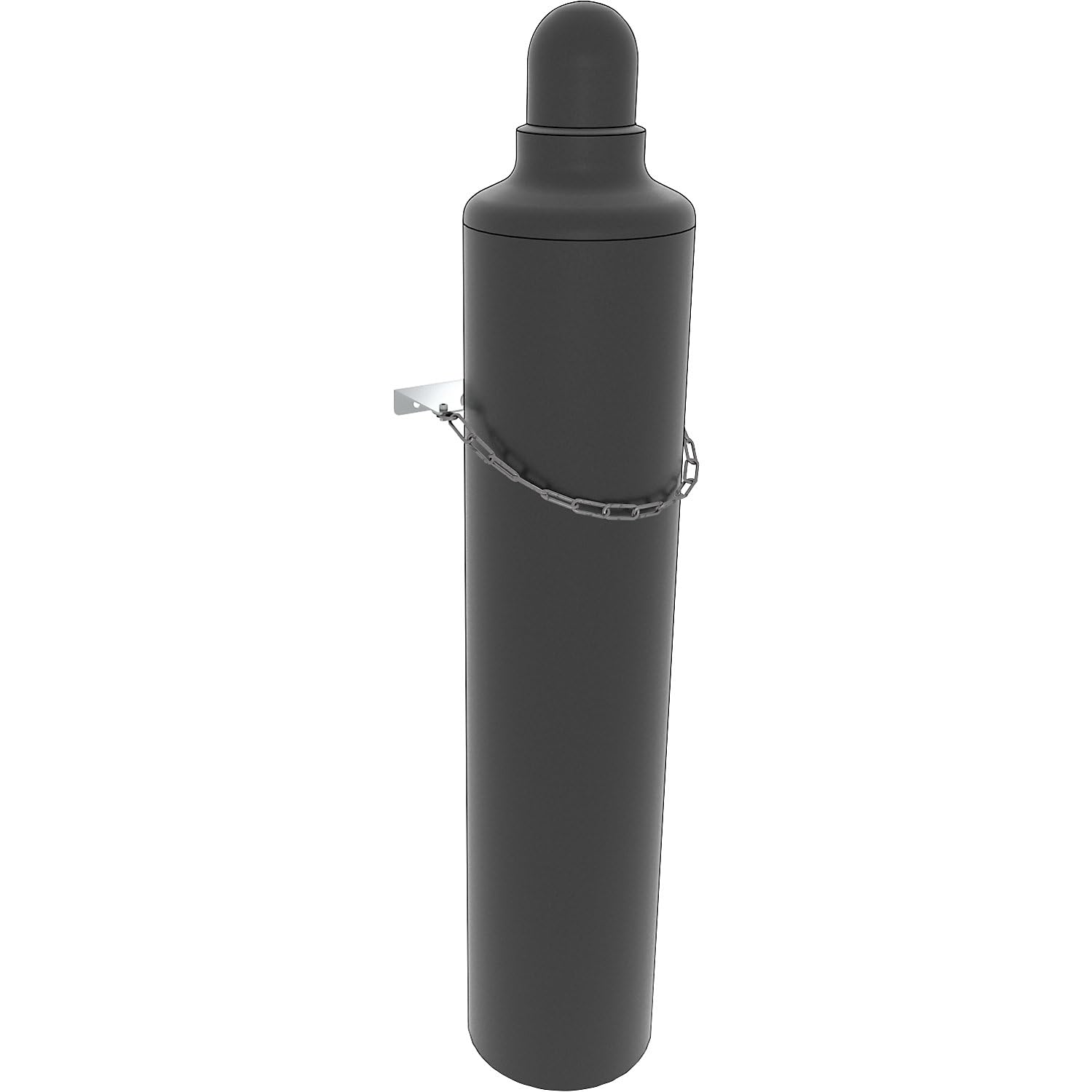 eurokraft | Support mural pour bouteilles de gaz | pour 1 bouteille | pour bouteilles de Ø max 230 mm