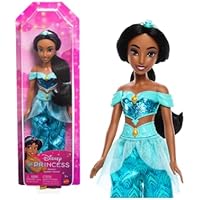 Mattel Disney Princess Jasmín Muñeca princesa película Aladdin,