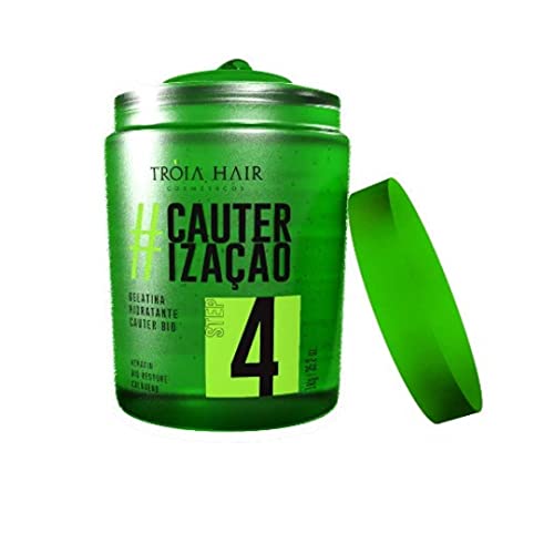 Máscara Gelatina Capilar Cauterização Passo 4 Troia Hair 1K