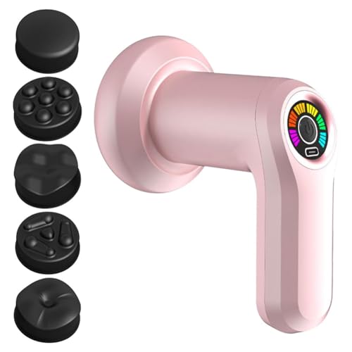 Massageur rechargeable USB et ses 5 têtes pour soulager les tensions du dos et des cervicales