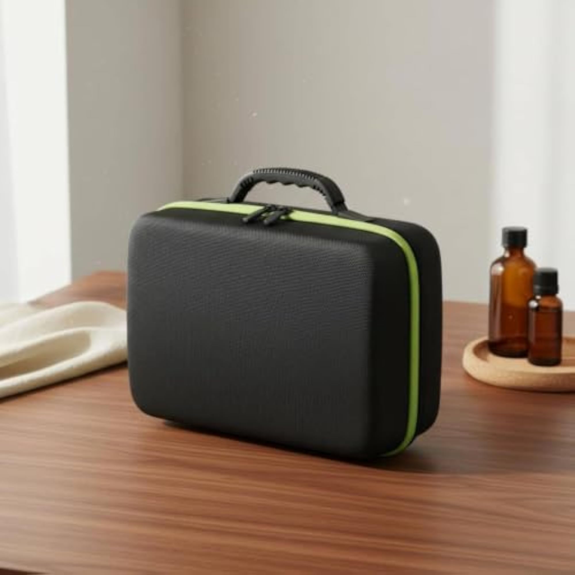 60 Slot Essential Oil Storage Case, Shock Resistant, Purple