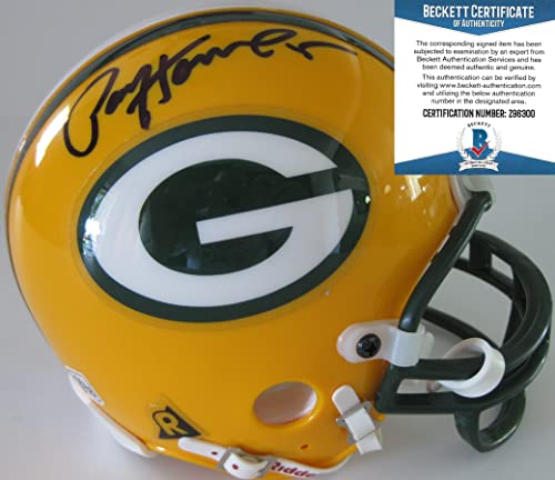 Paul Hornung Signed Autographed Green Bay Packers Mini Football Helmet Beckett Coa #TOP1