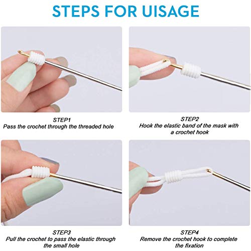 100 Pcs Cord Locks, Silicone Elastic Rope Adjuster, White Elastic Silicone Soft Non-Slip Stopper, Toggles For Drawstrings, Used To Adjust Rope Length #TOP3