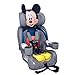 Disney Mickey Mouse 2-in-1 Car Seat by KidsEmbrace | Forward-Facing Harness (26.5–65 lbs) & Booster Mode (40–100 lbs) | Latch Equipped | Premium Fit with Multi-Position Headrest, Harness & Recline