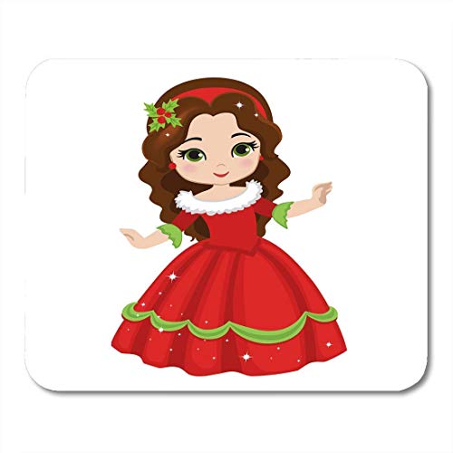Preisvergleich Produktbild Mauspad grün von schönen winterweihnachtsprinzessin raster kopie rotes mauspad für notebooks, Desktop-computer mausmatten, Bürobedarf