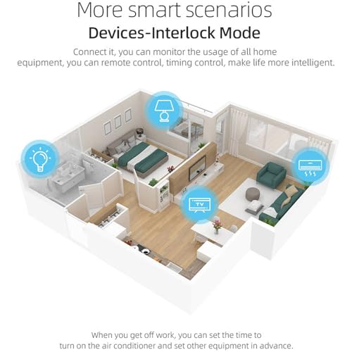 Disjuntor inteligente de wifi Controle remoto sem fio Interruptor de trilho DIN Controle remoto de a