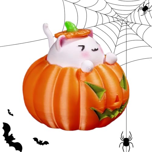 Pelotas Anti Estrés Halloween | Juguete Sensorial Calabaza | Gato Elástico Resina | Premios Cumpleaños Recompensas Buenas Bolsas