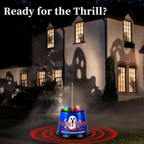 Detector EMF para Caza de Fantasmas con Sensor de Temperatura miniatura 5