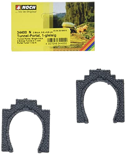 Noch - Portale Galleria Binario Singolo 5,5X6,5 Cm...