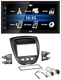 kompatibel mit: Citroën C1 (03/2005 - 07/2014); Peugeot 107 (06/2005 - 06/2014); Toyota Aygo (06/2005 - 06/2014); nicht kompatibel mit vorhandener Lenkradfernbedienung; Can-Bus Signale werden nicht ausgelesen