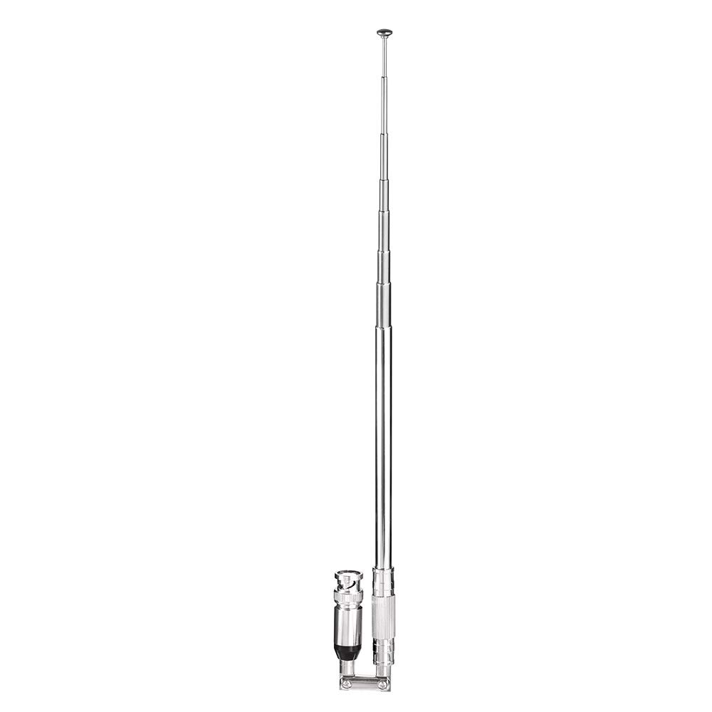 Bingfu Antenne Scanner Radio 20-460MHz 470-1300MHz Télescopique Mâle BNC 8-Section Compatible avec Uniden Bearcat Whistler Scanner Radio Police CB VHF UHF Radioamateurs