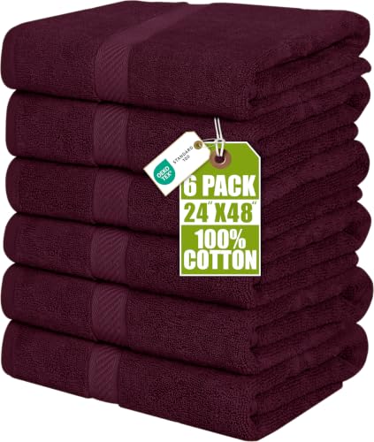 Utopia Towels UT0573 Badetuch-Set, 100% ringgesponnene Baumwolle, mittelleicht und sehr saugfähig, schnell trocknend… – Ansicht 1