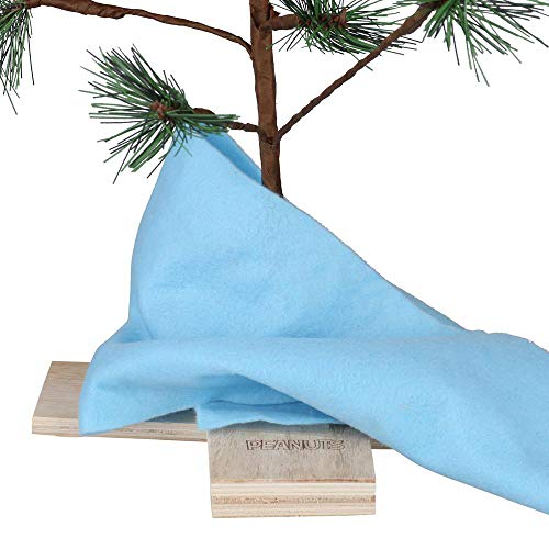 Productworks 24" Charlie Brown Christmas Tree With Linus's Blanket Holiday Décor, Classic Ornament #TOP2