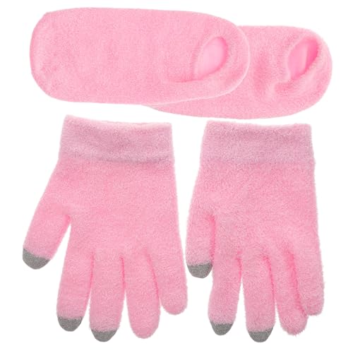 SOESFOUFU Foot Mask Gloves Moisturizing Gel Socks Gloves Mitts Hand Foot Care Kit Overnight Use