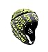 Copricapo Softshell 7 V 7 Pezzi Protezione Rugby Imbottito Casco Portiere Regolabile Calcio Portiere Supporto Bandiera Rugby Casco Calcio Bambini (Aromatico