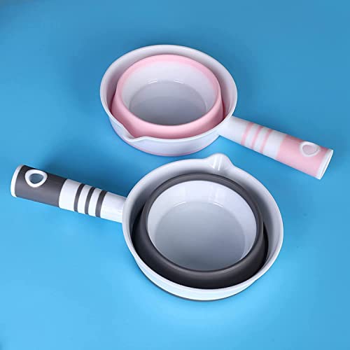 Bienka 2 Pack Foldable Water Ladle, Collapsible Water Scoop Dipper, Folding Bath Spoon Ladle, Space Saving For Kitchen Bathroom Spoon #TOP7