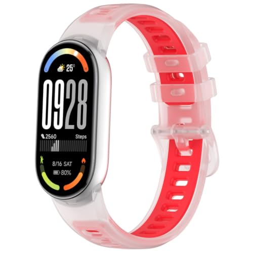 [Comtax] For Xiaomi Smart Band 11/10/9/8 �����o���h �ϋv�� �y�� ���t���ȒP �ʋC �h�� �h�� �����\ �V���I�~ �X�}�[�g�o���h