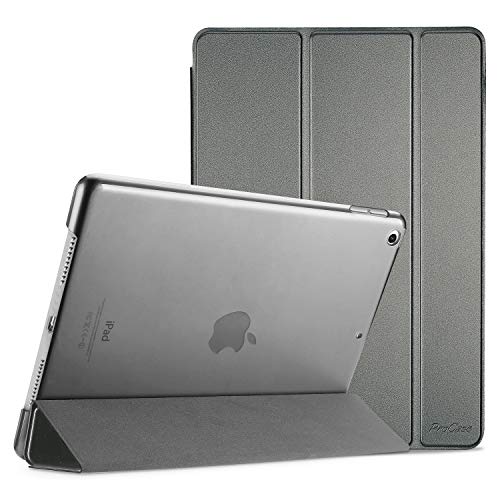 Image of ProCase for iPad 9th / 8th / 7th Generation Case 10.2 Inch (2021 /2020 /2019 Release), 10.2 iPad Case 9th / 8th / 7th Gen Cover, Slim Smart Cover with Translucent Hard Shell Back -Metallic | Protective Smart Case Cover Compatible with 10.2 Inch iPad 9 /8 /7