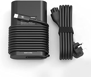 65W USB C Laptop Charger Compatible with Dell Latitude 7275 7370 5175 5285 5290 XPS 13 9350 9360 9370 Dell Latitude 3400 3500 3390 5410 5420 5520 Dell Chromebook 3100 3400 5190 Venue 5855 Power Supply