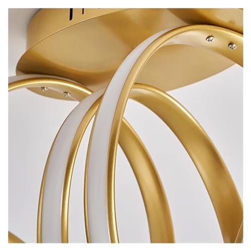 Lustre LED moderne de plafond pour salon et salle d'étude - 3