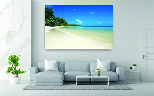 Impressions sur toile île paradisiaque pour décorer la chambre
